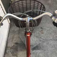 地域限定送料無料 ヤマハ パス 新基準 24インチ 子供乗せ 4AH 赤