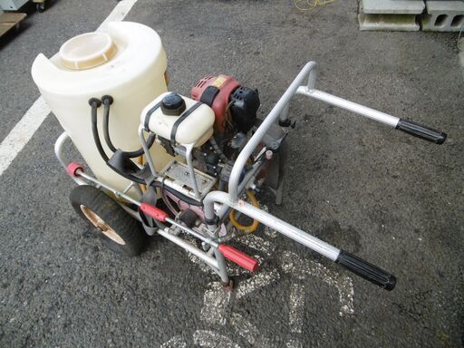 千葉県富里市リサイクルショップセコンドハンド ジャンク現状品 ラビット キャリーセット動噴 RS-HP2700HW ５０Lタンク 引き取り限定 税込￥10,000-