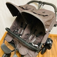 エアバギー ココダブル エスプレッソ 双子用ベビーカー