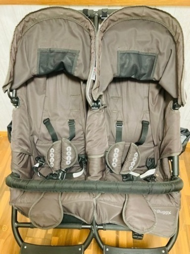 エアバギー ココダブル 節約 エスプレッソ 双子用ベビーカー 