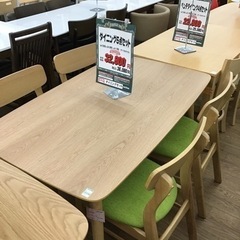 KF-47【ご来店頂ける方限定】新入荷　アウトレット　ダイニング5点セット　ナチュラル ダイニング 5点 ダイニングセット 5点セット 食卓 4人用 木目調 4人