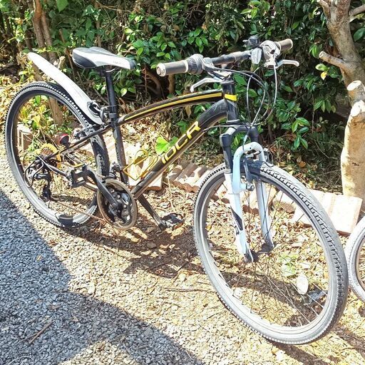 ★蜂ですか⁉いいえ自転車です\u003cm(__)m\u003e★ 26インチ マウンテンバイク 『IDCR』(インディケーター) フロントサスペンション 3×7の21段変速ギア付き‼