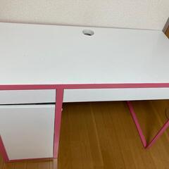 IKEA　ミッケ　ピンク　学習机