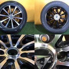 No.881 BEST Razec ホイール 17インチ 17×7J 5穴 PCD114.3 ブラック