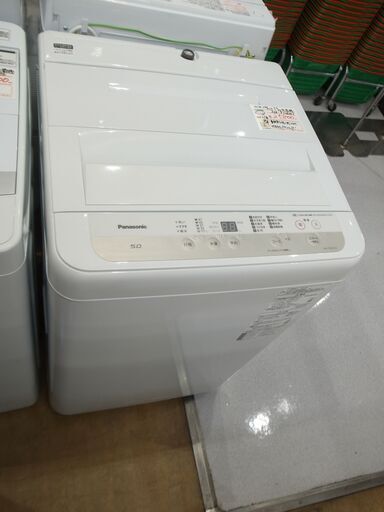 パナソニック 2021年製 5.0kg 洗濯機 NA-F50B14J 【モノ市場知立店】151