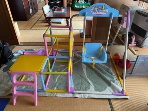 滑り台付きジャングルジム　美品　中古