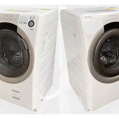 SHARP/シャープ ドラム式洗濯乾燥機 プラズマクラスター 洗濯容量:7.0