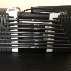 【ブロックダンベル】可変式 40.5kgx2