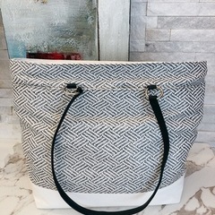 【新品・保証書付き】キタムラ・パナマ織りセミショルダーバッグ 新品・保証書付き】キタムラ・パナマ織りセミショルダーバッグ