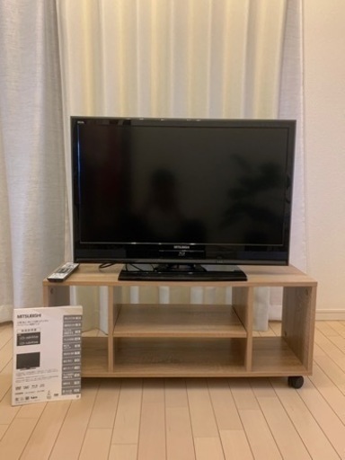 液晶テレビ32型及びTVボード　LCD-32BHR500 MITSUBISHI