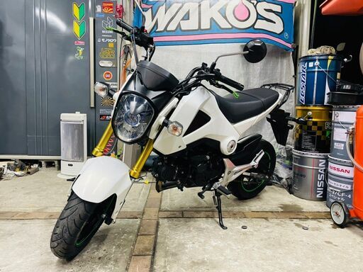 ★実動！ グロム JC61 白 PGM-Fi 千葉 木更津から ローン可 配送可 125 通勤 通学★
