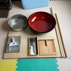 手打ち蕎麦セット 超美品