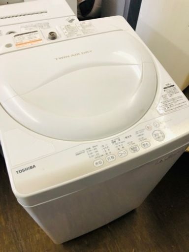 新版 TOSHIBA [全自動洗濯機（4.2kg） 月末値下げ②‼️12畳まで 