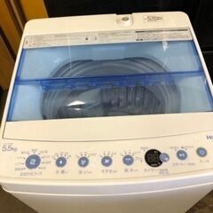 配送可能　 ハイアール 全自動洗濯機 JW-C55CK(W) ホ...