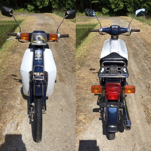 ホンダ スーパーカブ50カスタム 超低走行!セル付き4速!HONDA