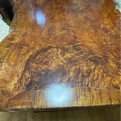 無垢　欅　ダイニングテーブル　一枚板　190cm x 160cm 厚さ13cm