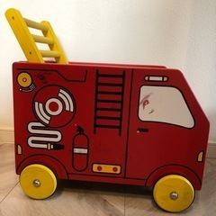 海外製　消防車おもちゃ箱