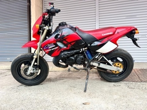 Kawasaki KSR110プロ セル始動 社外マフラー 福岡市南区