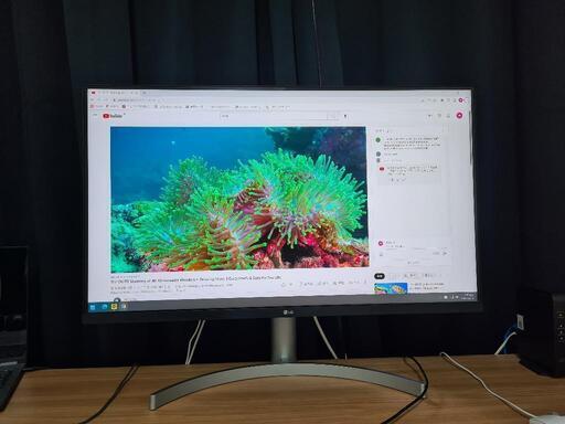 LG 4K32インチ モニター