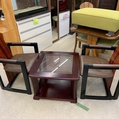 モリシゲ　MORISHIGE ローテーブル　チェア　セット