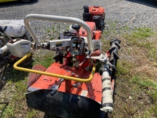 (中古) 耕運機　kubota k75 Dゼル　セル付き 中古) 耕運機 kubota k75 Dゼル セル付き