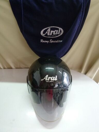 Arai/SZa Sis-Z/アライヘルメット・艶有ブラック・中古品・本体・保存袋のみ・MSIZE