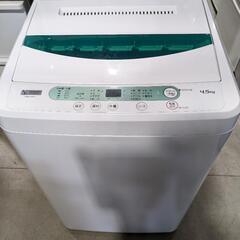 YAMADA　4.5kg全自動洗濯機　YWM-T45G1 2019年製