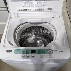 YAMADA　4.5kg全自動洗濯機　YWM-T45G1 2019年製