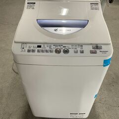 【無料！】SHARP 5.5kg洗濯機 ES-TG55L-A 2...
