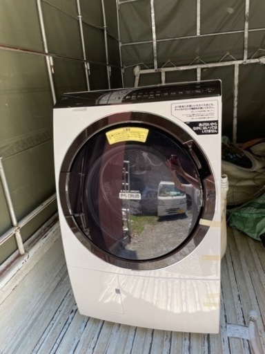 最終値下げ⭐︎美品　2021年製　HITACHI  11/6kgドラム式洗濯機　BD-SX110FL