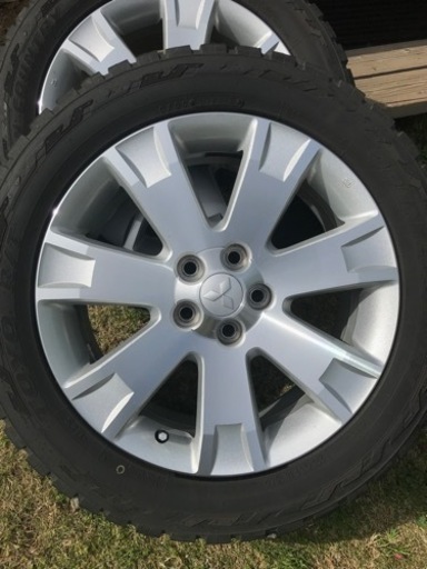 三菱デリカD5純正ホイール&オープンカントリーRT