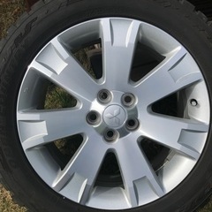 三菱デリカD5純正ホイール&オープンカントリーRT