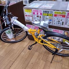 レゴリス　マウンテンバイク　折りたたみ自転車　新品未使用　CES-62　MTB26-18