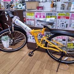レゴリス　マウンテンバイク　折りたたみ自転車　新品未使用　CES-62　MTB26-18