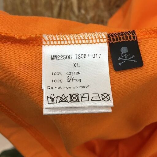 Wa166　Master Mind World　マスターマインド　Tシャツ　MW22S08　オレンジ − 和歌山県