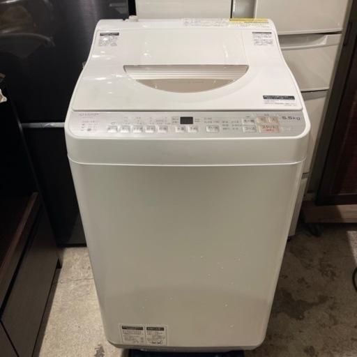 【売約済み】　シャープ SHARP ES-TX5B-N [タテ型洗濯乾燥機(5.5kg) ゴールド系]  2017年　ES-TX5B 乾燥　乾燥機　乾燥器　乾燥機能　洗濯機　洗濯乾燥器　洗濯乾燥機
