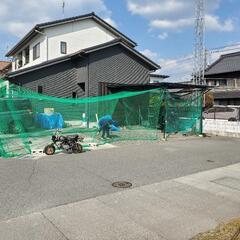 【取引終了】自作ピッチングマシン、防球ネット一式