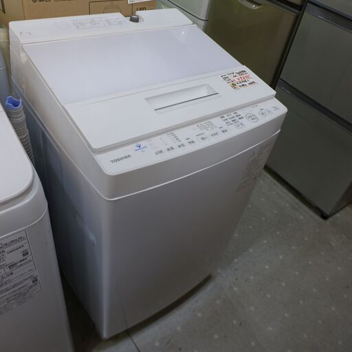 東芝 2021年製 7.0㎏ 洗濯機 AW-7D9 【モノ市場東海店】151
