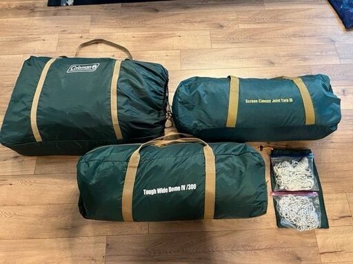 Coleman - コールマン　テント&amp;タープ&amp;インナー　タフワイドドーム&amp;スクリーンキャノピー スクリーンキャノピージョイントタープⅢの通販｜キャンプ用品の