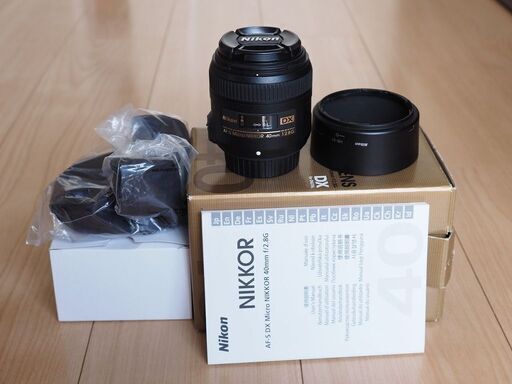 ニコン Af-S DX Micro Nikkor 40mm f/2.8G レンズ