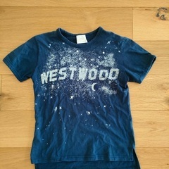 Vivienne Westwood Tシャツ ネイビー ビジュー...