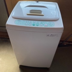 無料で譲ります！！東芝洗濯機4.2k