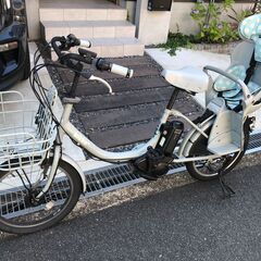ブリヂストン電動アシスト自転車bikke(ビッケ)　水色/ブルー...