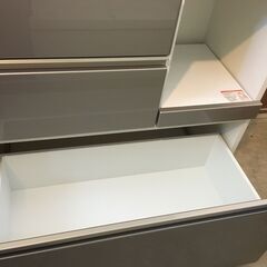 ③ニトリ　キッチンボード　食器棚　レンジ台　システムキッチンボード　アルミナ2　幅140cm　おしゃれ　堺市　石津