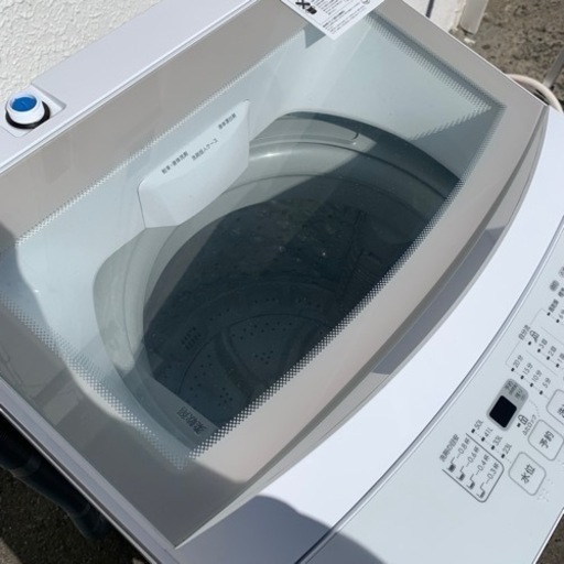 【6/26 終】 2021年製 洗濯機 6㎏ ニトリ NTR60 菊TK