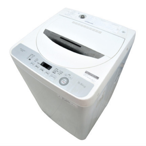 USED　シャープ　5.5kg　洗濯機　ES-GE5B