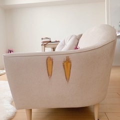 フランフラン  ソファー　2人用