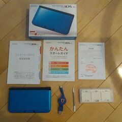 3dsll 中古品　ブルー