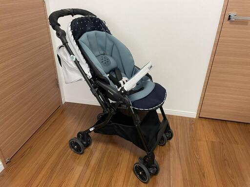 値下げしました【純正オプション付き】コンビ ベビーカー スゴカルα 4キャス compact