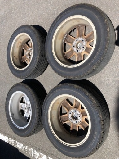 タイヤほぼ新品】エクストレイルT31 日産純正タイヤホイールセット